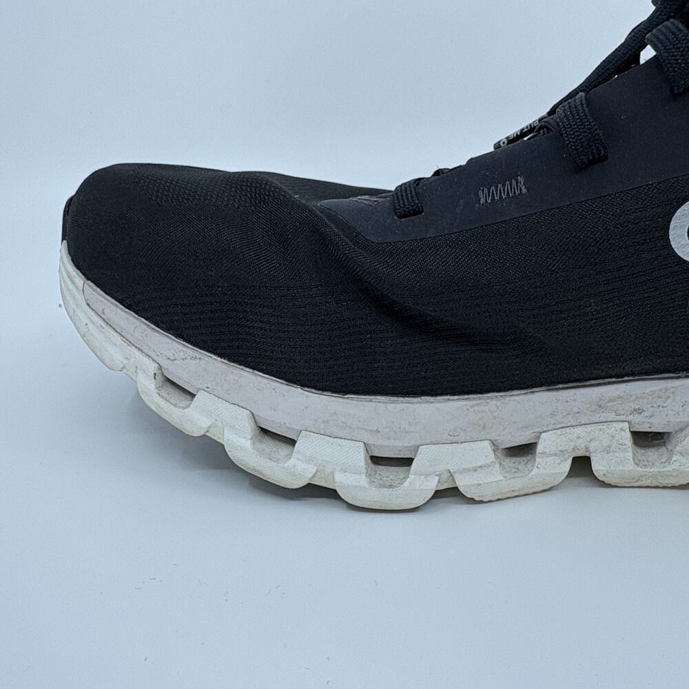 On Cloud Men Running Shoes Black White Swiss Engineering Sneakers US 11 Used - Picture 13 of 16